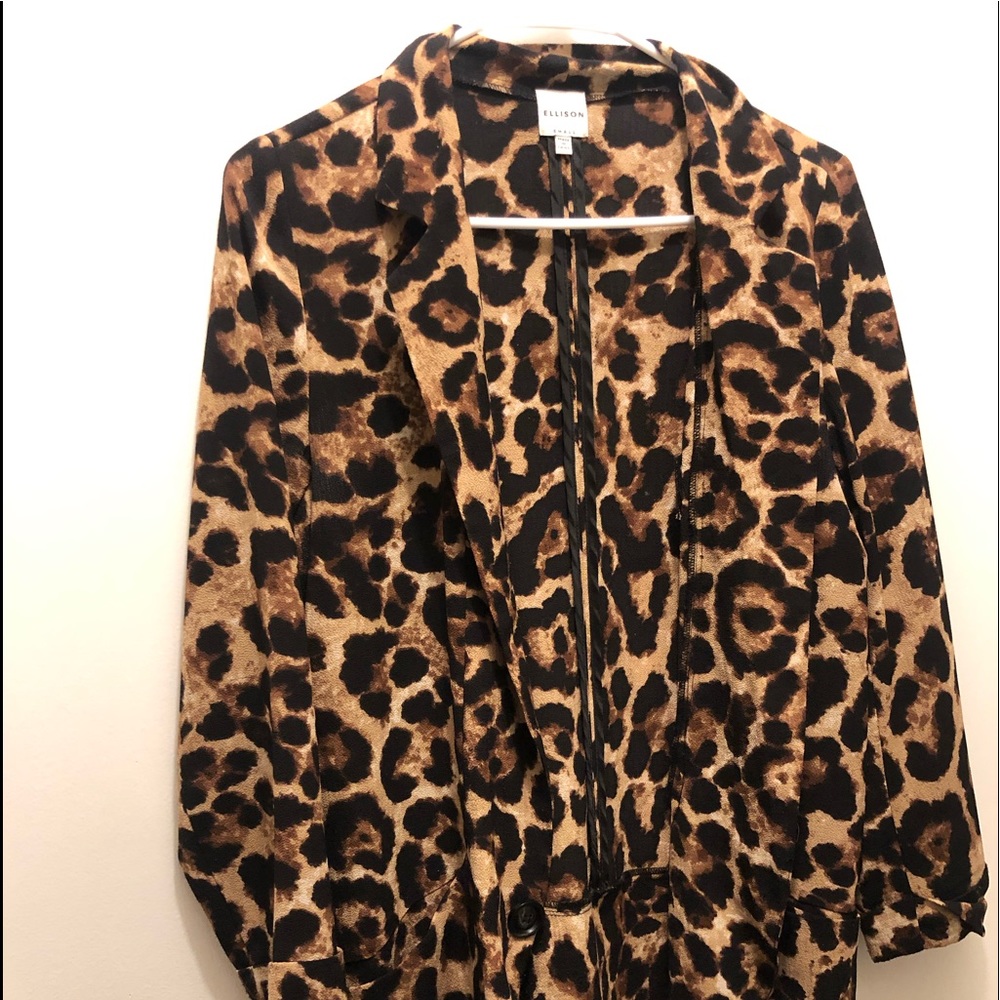 ELLISON LEOPARD BLAZER 🖤🤎